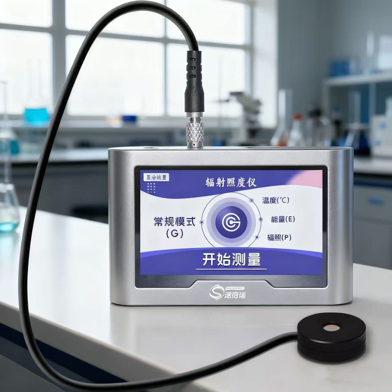 精準監測紫外線，速德瑞觸摸屏輻射照度計為您的生產與科研保駕護航